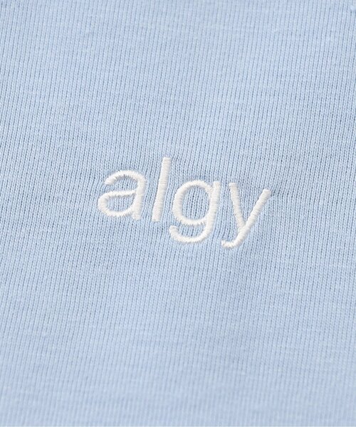 algy(アルジー)の「ハートロゴビッグ半袖T(Tシャツ/カットソー・キッズ・ピンク/サックスブルー/オフホワイト/グレー・SMALL/MEDIUM/X-SMALL/XX-SMALL)」の9枚目の写真