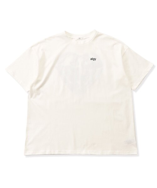 algy(アルジー)の「ハートロゴビッグ半袖T(Tシャツ/カットソー・キッズ・ピンク/サックスブルー/オフホワイト/グレー・SMALL/MEDIUM/X-SMALL/XX-SMALL)」の10枚目の写真