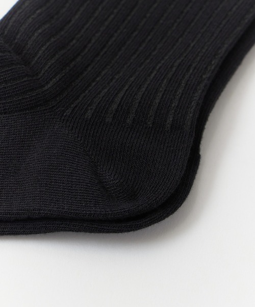 ROOPTOKYO(ループトウキョウ)の「Long Double Collar Rib Socks / ロングダブルカラーリブソックス(ソックス/靴下・レディース・レッド/グレー/ブラック/ホワイト・FREE)」の11枚目の写真
