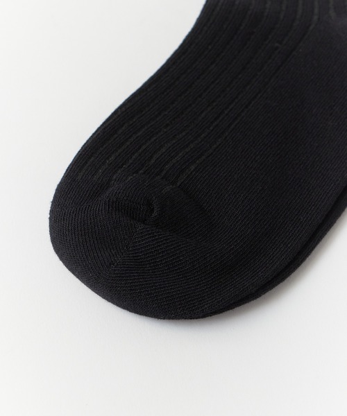 ROOPTOKYO(ループトウキョウ)の「Long Double Collar Rib Socks / ロングダブルカラーリブソックス(ソックス/靴下・レディース・レッド/グレー/ブラック/ホワイト・FREE)」の5枚目の写真
