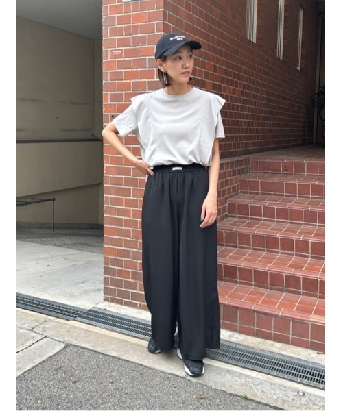 titivate(ティティベイト)の「タグ付きリラックスイージーパンツ(その他パンツ・レディース・アイボリー/ブラック/ベージュ・M/S/L)」の4枚目の写真