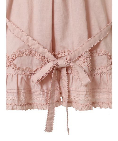 PINK HOUSE(ピンクハウス)の「ガーランドフリル使いブラウス(シャツ/ブラウス・レディース・アイボリー/ブラック/ライトブルー/ピンク/ミント/パープル・フリー)」の8枚目の写真