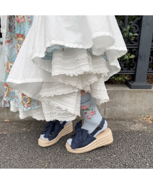 PINK HOUSE(ピンクハウス)の「リボンモチーフサンダル(サンダル・レディース・ブラック/ホワイト/インディゴブルー・SMALL/MEDIUM/LARGE)」の15枚目の写真