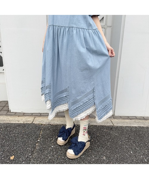 PINK HOUSE(ピンクハウス)の「リボンモチーフサンダル(サンダル・レディース・ブラック/ホワイト/インディゴブルー・SMALL/MEDIUM/LARGE)」の19枚目の写真
