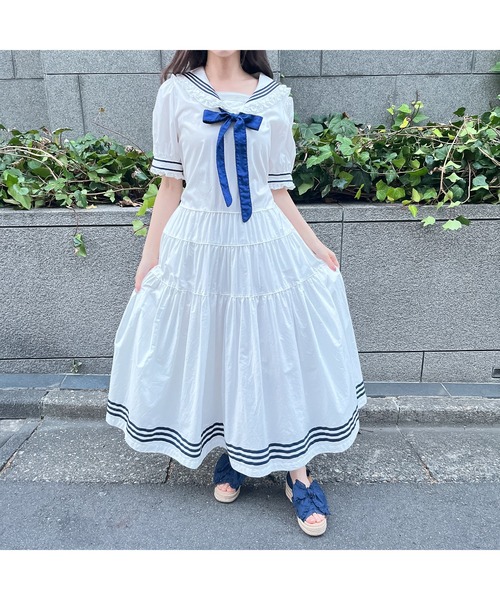 PINK HOUSE(ピンクハウス)の「リボンモチーフサンダル(サンダル・レディース・ブラック/ホワイト/インディゴブルー・SMALL/MEDIUM/LARGE)」の7枚目の写真
