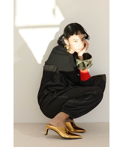 POINTED METALLIC MULE