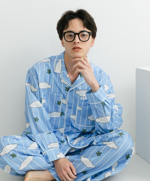 SENSE OF PLACE by URBAN RESEARCH(センスオブプレイスバイアーバンリサーチ)の「『別注』OATSIDE×SENSE OF PLACE オープンカラーシャツ(シャツ/ブラウス・メンズ・グレー/ブルー/ブラック・MEDIUM/LARGE)」の6枚目の写真