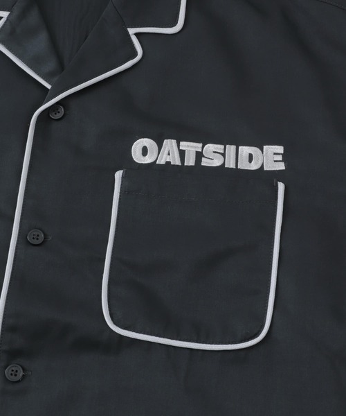 SENSE OF PLACE by URBAN RESEARCH(センスオブプレイスバイアーバンリサーチ)の「『別注』OATSIDE×SENSE OF PLACE オープンカラーシャツ(シャツ/ブラウス・メンズ・グレー/ブルー/ブラック・MEDIUM/LARGE)」の18枚目の写真