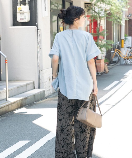 ITEMS URBANRESEARCH（アイテムズ アーバンリサーチ）の「ピンタックレースブラウス（シャツ/ブラウス・レディース・ブラック/ライトブルー/オフホワイト/ミント・FREE）」の15枚目の写真