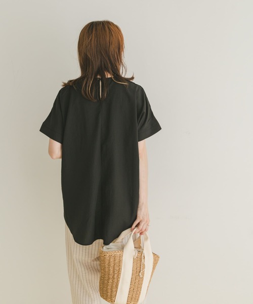 ピンタックレースブラウス（Tシャツ/カットソー）｜ITEMS
