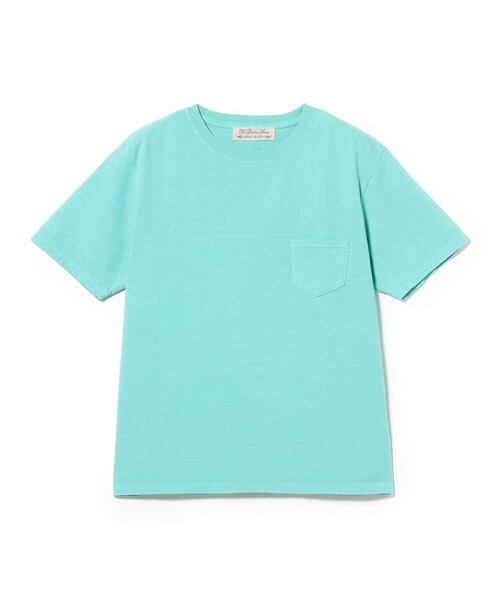 REMI RELIEF(レミレリーフ)の「【ビームスの百名品】【別注】REMI RELIEF / Pocket T-shirt(Tシャツ/カットソー・メンズ・ブラック/オリーブ/ホワイト/ピンク/ネイビー/ミント・SMALL/MEDIUM/LARGE/X-LARGE)」の4枚目の写真