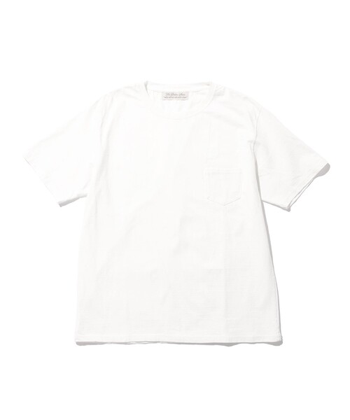 REMI RELIEF(レミレリーフ)の「【別注】REMI RELIEF / Pocket T-shirt(Tシャツ/カットソー・メンズ・ブラック/オリーブ/ホワイト/ピンク/ネイビー・SMALL/MEDIUM/LARGE/X-LARGE)」の16枚目の写真