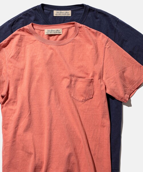 REMI RELIEF(レミレリーフ)の「【別注】REMI RELIEF / Pocket T-shirt(Tシャツ/カットソー・メンズ・ブラック/オリーブ/ホワイト/ピンク/ネイビー・SMALL/MEDIUM/LARGE/X-LARGE)」の5枚目の写真