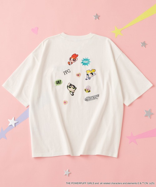 パワーパフガールズ　Tシャツ　ガールズの休日 パワーパフガールズ Tシャツ ガールズの休日 - メルカリ