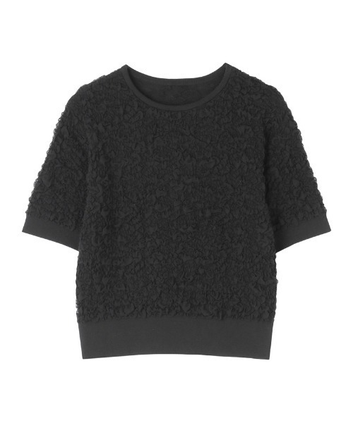 JENNE(ジェンヌ)の「膨れジャカード見えニット(ニット/セーター・レディース・ブラック/ライム/ホワイト・SMALL/MEDIUM/LARGE)」の22枚目の写真