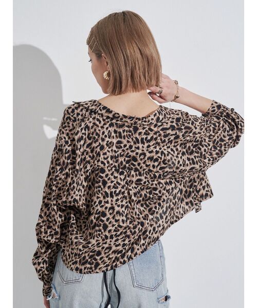 EVRIS（エヴリス）の「ビスチェSETアニマルショートシャツ（シャツ/ブラウス・レディース・ブラック/その他1・FREE）」の6枚目の写真