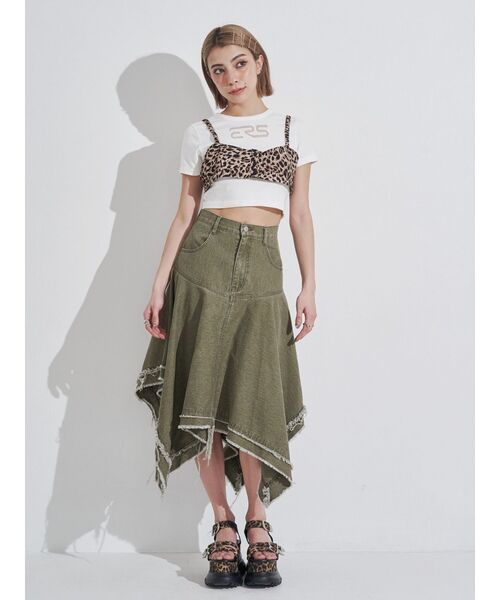 EVRIS（エヴリス）の「ビスチェSETアニマルショートシャツ（シャツ/ブラウス・レディース・ブラック/その他1・FREE）」の12枚目の写真