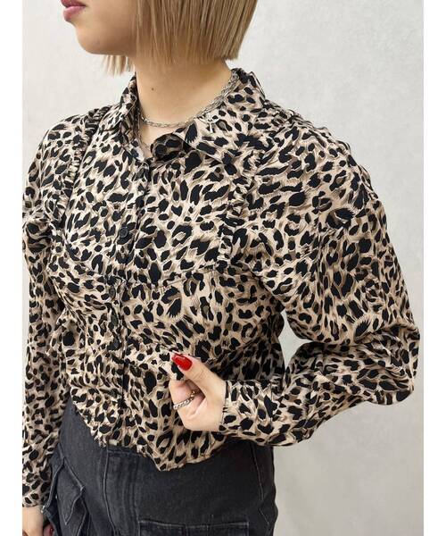 EVRIS（エヴリス）の「ビスチェSETアニマルショートシャツ（シャツ/ブラウス・レディース・ブラック/その他1・FREE）」の13枚目の写真