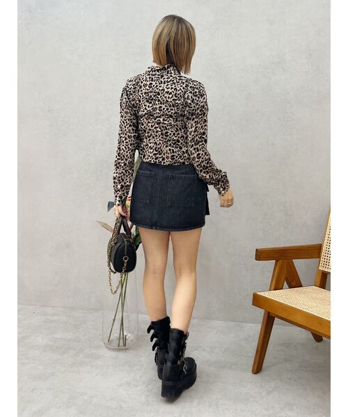 EVRIS（エヴリス）の「ビスチェSETアニマルショートシャツ（シャツ/ブラウス・レディース・ブラック/その他1・FREE）」の19枚目の写真