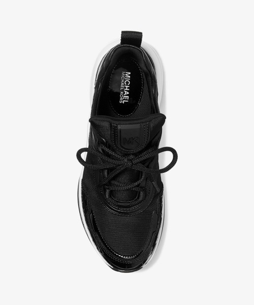 MICHAEL KORS(マイケルコース)の「OLYMPIA ウェッジ スニーカー(スニーカー・レディース・ブラック・8/7.5/7/6.5/6/5.5)」の3枚目の写真