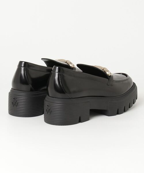 STUART WEITZMAN（スチュアートワイツマン）の「STUART WEITZMAN NOLITA SW SIGNATURE LOAFER スチュアート・ワイツマン ノリータ シグニチャー ローファー（ローファー・レディース・バーガンディー/ブラック・36.5/37/37.5/35.5/36/35）」の19枚目の写真