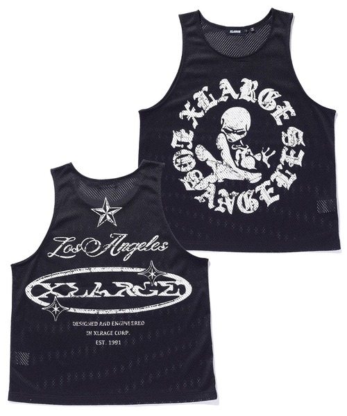 大人気 売切れ前に XLARGE ALIEN MESH TANK TOP インパクト大◎ ALIEN MESH TANK TOP（タンクトップ）｜XLARGE（エクストラ