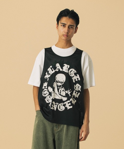 大人気 売切れ前に XLARGE ALIEN MESH TANK TOP インパクト大◎ ALIEN MESH TANK TOP（タンクトップ）｜XLARGE（エクストラ