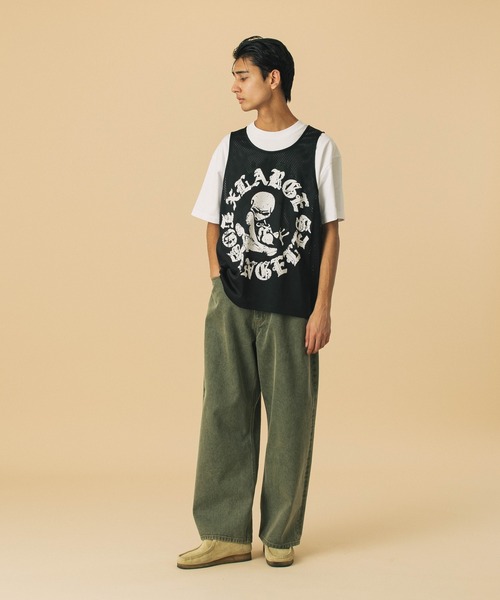 大人気 売切れ前に XLARGE ALIEN MESH TANK TOP インパクト大◎ ALIEN MESH TANK TOP（タンクトップ）｜XLARGE（エクストラ