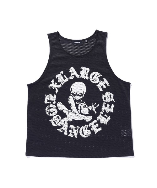 XLARGE（エクストララージ）の「ALIEN MESH TANK TOP（タンクトップ・メンズ・ネイビー/ブラック・M/L/XL）」の11枚目の写真