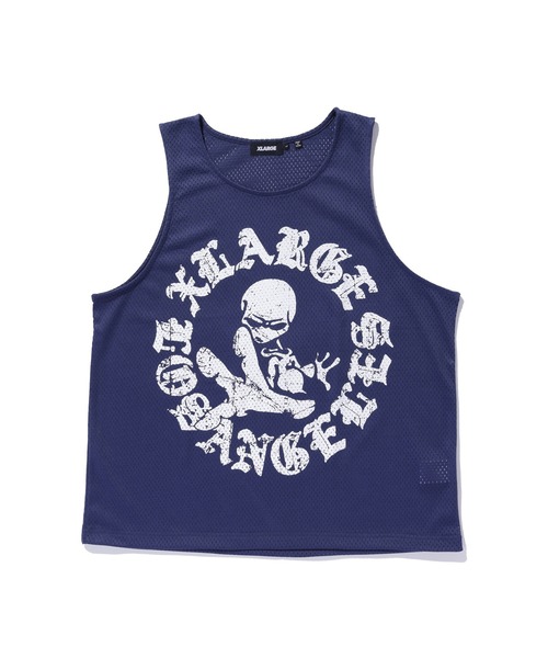 大人気 売切れ前に XLARGE ALIEN MESH TANK TOP インパクト大◎ ALIEN MESH TANK TOP（タンクトップ）｜XLARGE（エクストラ