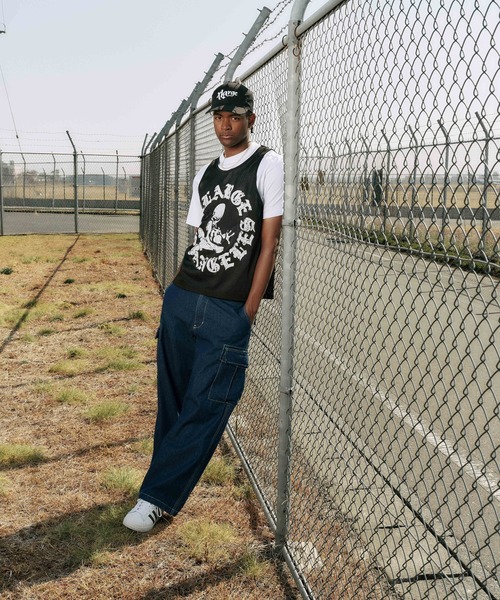 XLARGE（エクストララージ）の「ALIEN MESH TANK TOP（タンクトップ・メンズ・ネイビー/ブラック・M/L/XL）」の22枚目の写真