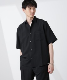 NANO universe | セオアルファシャツ 半袖（セットアップ可）(シャツ/ブラウス)