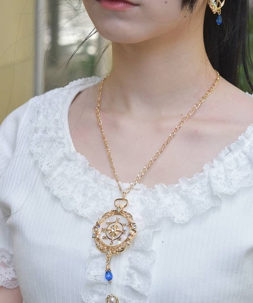 axes femme（アクシーズファム）の「海底の羅針盤ネックレス（ネックレス・レディース・ゴールド/シルバー・FREE）」の15枚目の写真