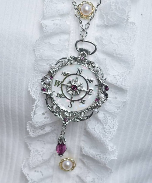 axes femme（アクシーズファム）の「海底の羅針盤ネックレス（ネックレス・レディース・ゴールド/シルバー・FREE）」の17枚目の写真