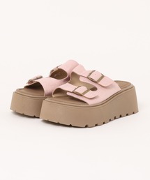 Sibra（シブラ）の「厚底ダブルベルトサンダル（サンダル）」