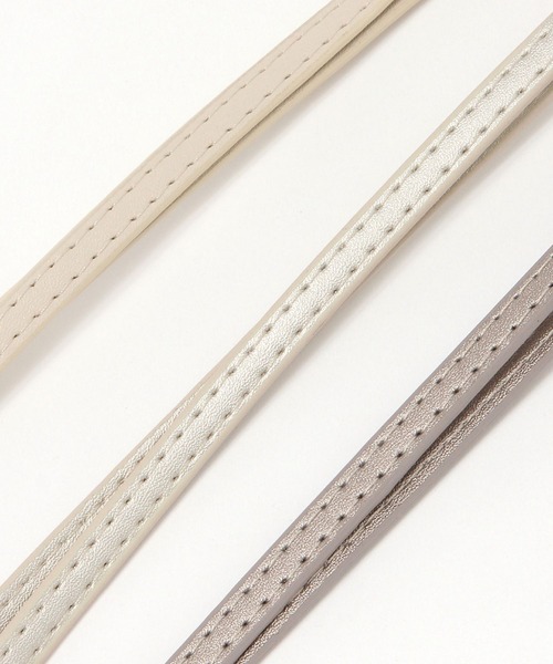 GLOBAL WORK（グローバルワーク）の「ストラップ付きアイウェアケース/420772（メガネ・レディース・ブラック/シルバー/アイボリー/ゴールド・FREE）」の12枚目の写真