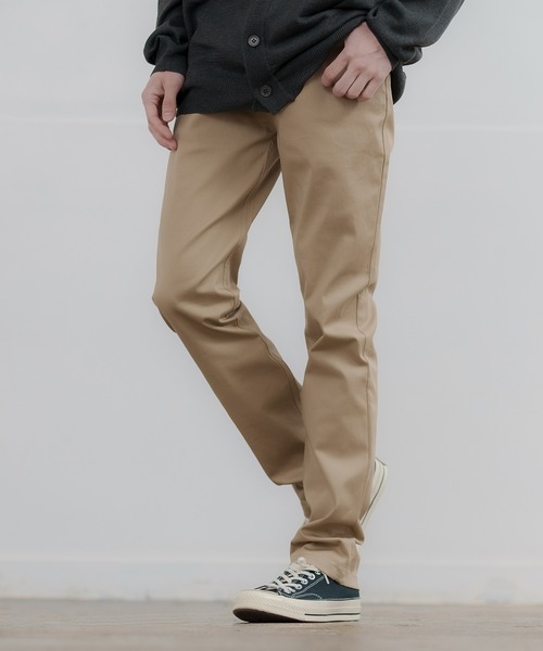 improves（インプローブス）の「ストレッチ スキニーパンツ（チノパンツ・メンズ・ホワイト/ネイビー/ベージュ/チャコール/ブラック/カーキ・LARGE/SMALL/MEDIUM/XX-LARGE/X-LARGE）」の4枚目の写真