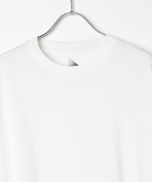 GLOBAL WORK（グローバルワーク）の「汗染み軽減クリーンT/288100（Tシャツ/カットソー・メンズ・ライトグレー/ブラック/ブラウン/オフホワイト・MEDIUM/SMALL/X-LARGE/LARGE）」の9枚目の写真