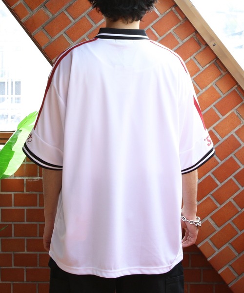 ８(eight)（エイト）の「スポーツデザインサッカーTシャツ（Tシャツ/カットソー・メンズ・ホワイト系その他/ブラック×レッド/レッド系その他/ネイビー系・MEDIUM/LARGE）」の17枚目の写真