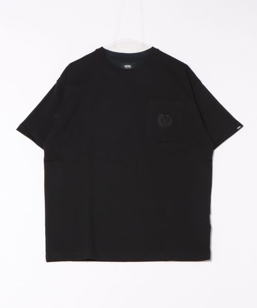VANS(バンズ)の「VANSアパレル(WJ) ヴァンズ M LOTW Reflective PKT TEE ショートスリーブ 125R1013900 BLACK(Tシャツ/カットソー・メンズ・ブラック・LARGE/MEDIUM/X-LARGE)」の1枚目の写真