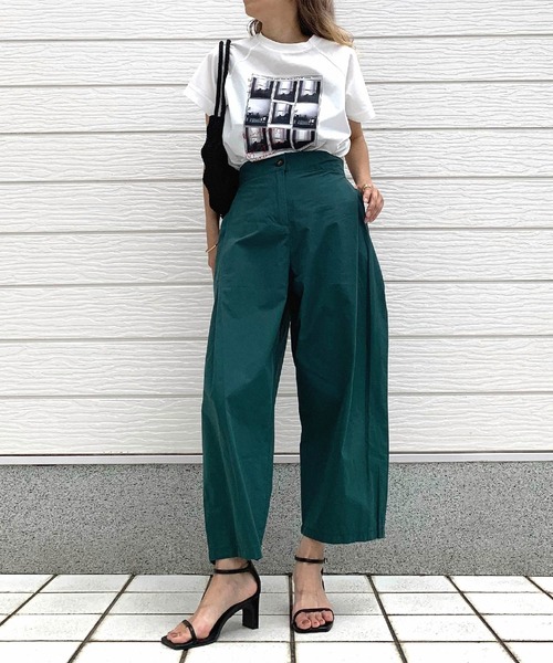 セール】サイドタックパンツ（スラックス）｜Q（キュー）の