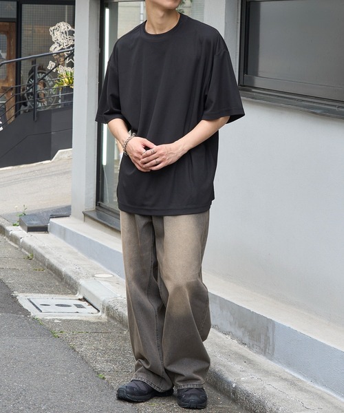 MAISON CLUB(メゾンクラブ)の「【MAISON CLUB】Over Size Dry Tee CITY SERIES ~CALIFORNIA~ / カルフォルニア プリントロゴ(Tシャツ/カットソー・メンズ・ブラック/ホワイト・M/L)」の12枚目の写真