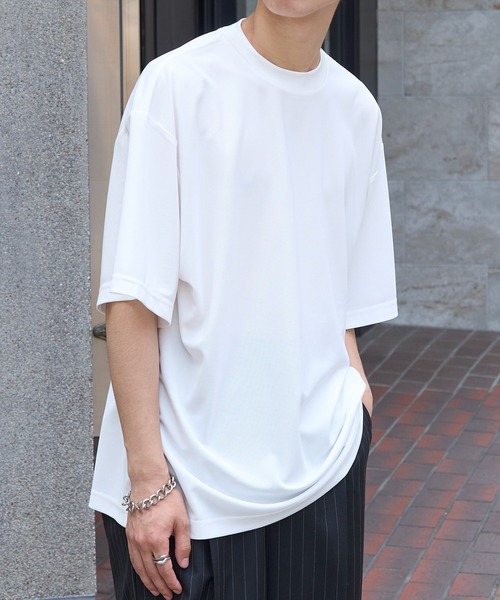 MAISON CLUB(メゾンクラブ)の「【MAISON CLUB】Over Size Dry Tee CITY SERIES ~CALIFORNIA~ / カルフォルニア プリントロゴ(Tシャツ/カットソー・メンズ・ブラック/ホワイト・M/L)」の5枚目の写真
