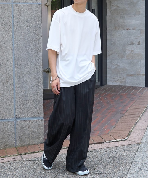 MAISON CLUB(メゾンクラブ)の「【MAISON CLUB】Over Size Dry Tee CITY SERIES ~CALIFORNIA~ / カルフォルニア プリントロゴ(Tシャツ/カットソー・メンズ・ブラック/ホワイト・M/L)」の7枚目の写真