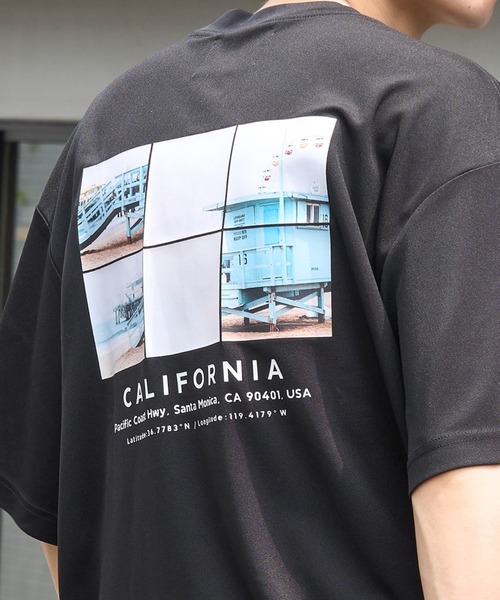 MAISON CLUB(メゾンクラブ)の「【MAISON CLUB】Over Size Dry Tee CITY SERIES ~CALIFORNIA~ / カルフォルニア プリントロゴ(Tシャツ/カットソー・メンズ・ブラック/ホワイト・M/L)」の16枚目の写真