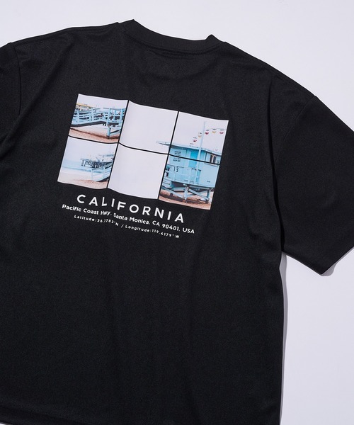 MAISON CLUB(メゾンクラブ)の「【MAISON CLUB】Over Size Dry Tee CITY SERIES ~CALIFORNIA~ / カルフォルニア プリントロゴ(Tシャツ/カットソー・メンズ・ブラック/ホワイト・M/L)」の15枚目の写真