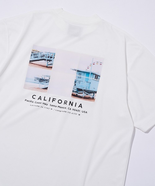 MAISON CLUB(メゾンクラブ)の「【MAISON CLUB】Over Size Dry Tee CITY SERIES ~CALIFORNIA~ / カルフォルニア プリントロゴ(Tシャツ/カットソー・メンズ・ブラック/ホワイト・M/L)」の13枚目の写真