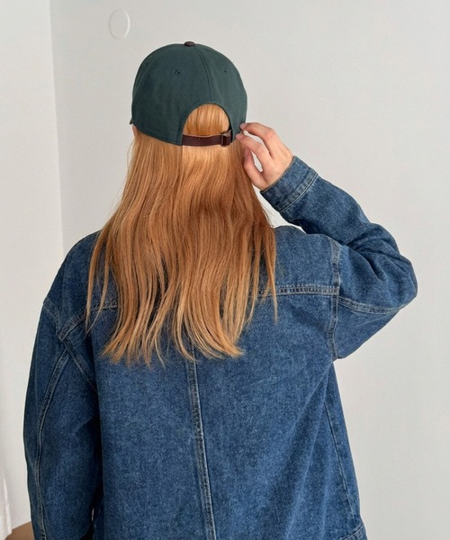 CANAL JEAN（キャナルジーン）の「Lakey Park　Memories ロゴCAP（キャップ・レディース・グリーン・ONE SIZE）」の9枚目の写真
