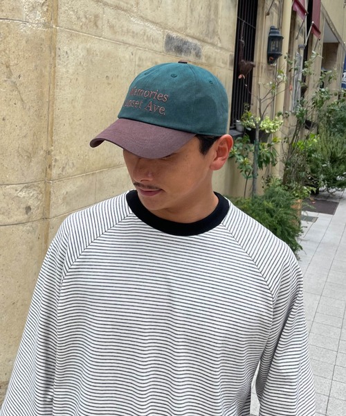 CANAL JEAN(キャナルジーン)の「Lakey Park Memories ロゴCAP(キャップ・レディース・グリーン/アイボリー・ONE SIZE)」の13枚目の写真