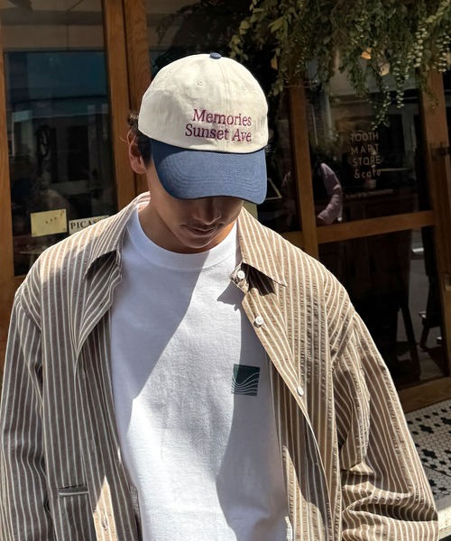 CANAL JEAN(キャナルジーン)の「Lakey Park Memories ロゴCAP(キャップ・レディース・グリーン/アイボリー・ONE SIZE)」の14枚目の写真
